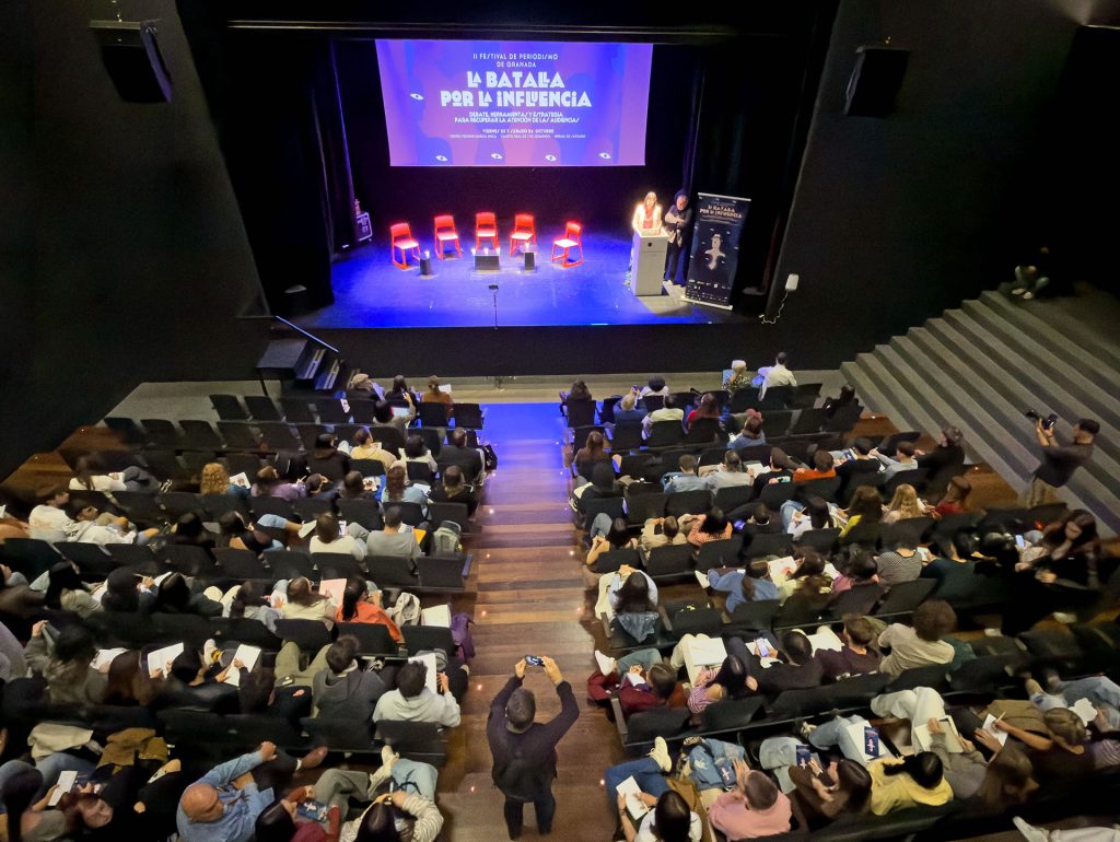 inauguración del Festival de periodismo de Granada